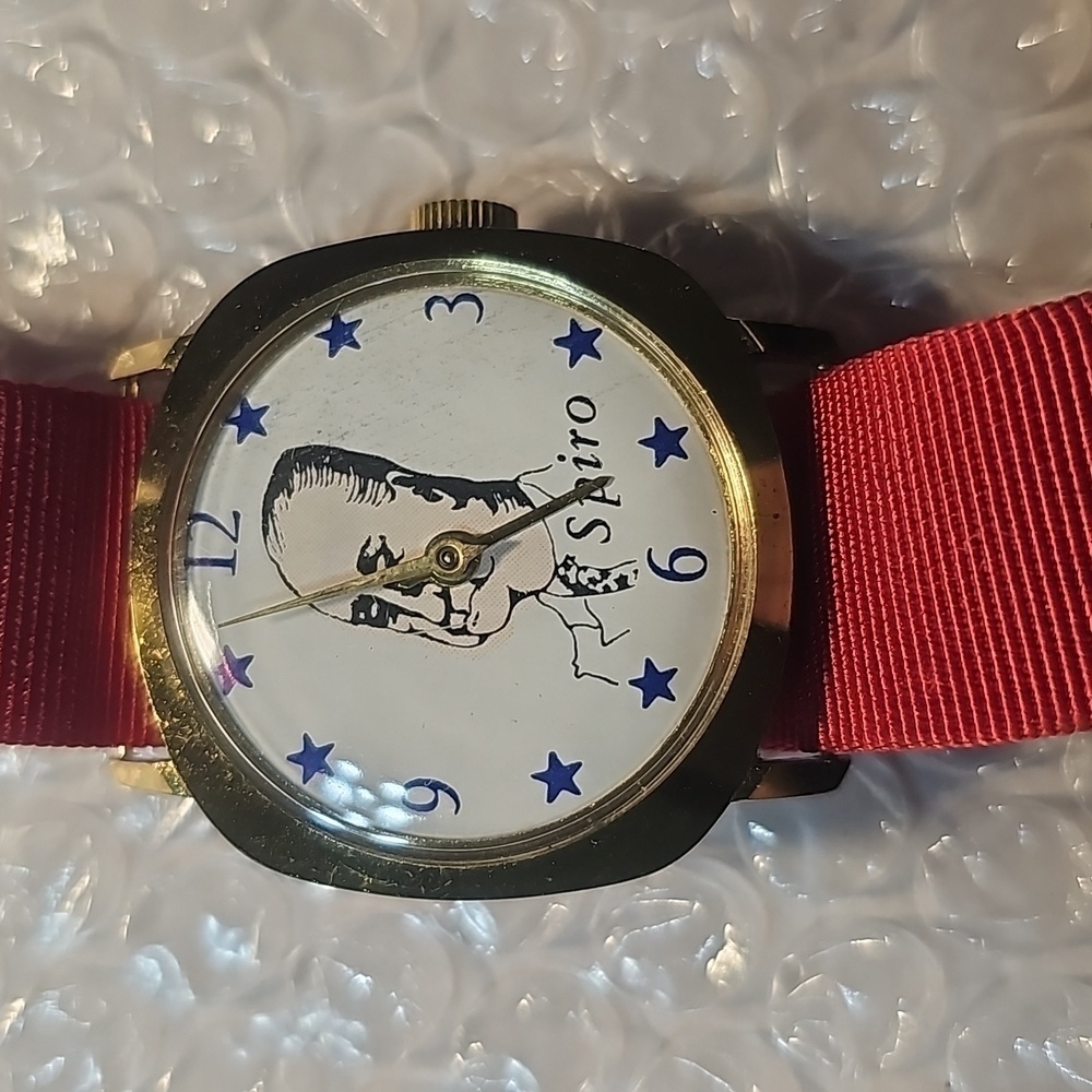 Vintage Spiro Agnew Wrist Watch ⌚️ Unisex